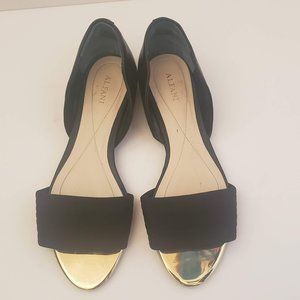 Alfani Isszee women's sandals flats size 7 black